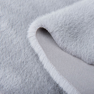 Middellange gewicht 100% polyester vals konijnen bont stof met zachte en luxe stijl